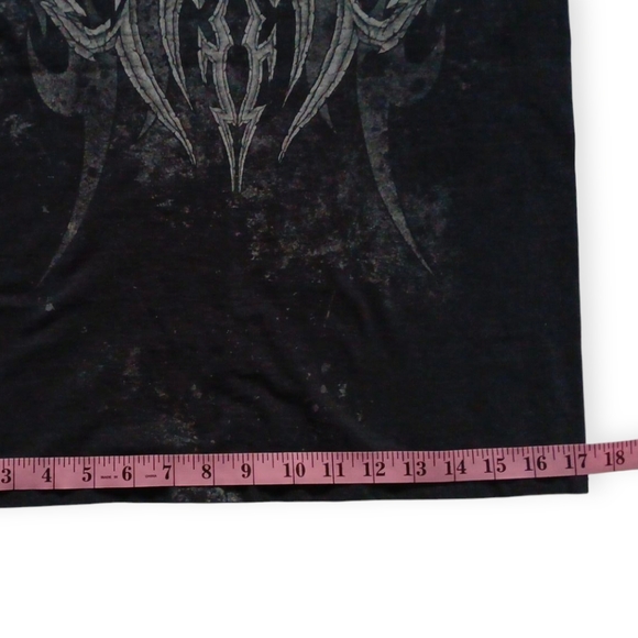 Y2K TAPOUT BOYS' BLACK SHORT SLEEVE  GRAPHIC  T-SHIRT. SIZE M 10/12 - Picture 6 of 9